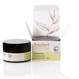 Waterless natural hand balm with green tea extract ingredients that helps regenerate dry and exposed skin