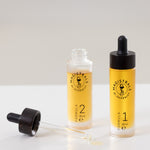 waterless oil serums that are can uniquely be personalized to cater for individual skin challenges and personal preferences, formulated on the spot