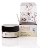 Waterless natural night balm with camellia extract ingredients that rejuvenates and revitalizes exposed and aging skin, burns, scratches and damaged skin